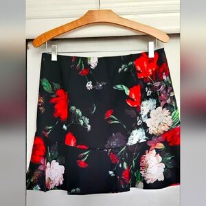 Express - Floral Skirt - Size M